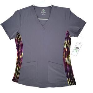 NWT! GT Performance Scrub Top Size S